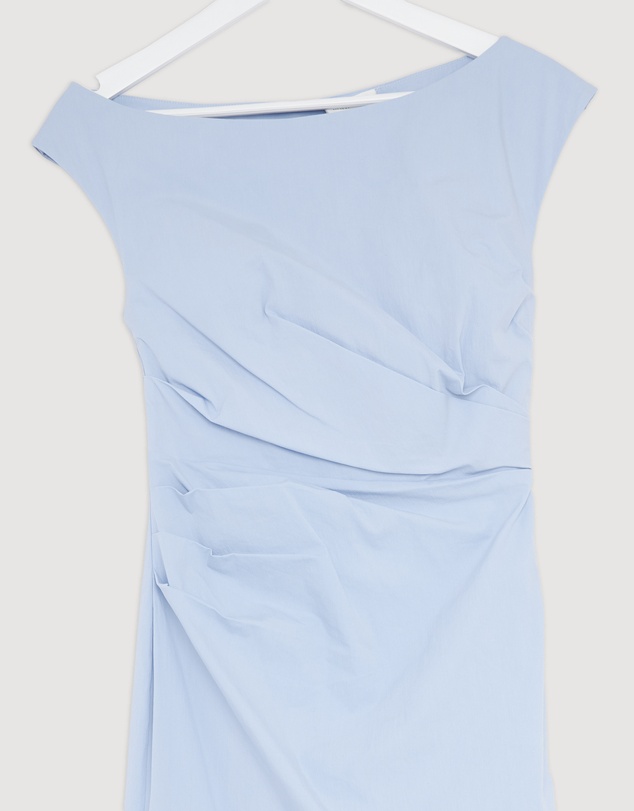 Revibe - Repaired Shona Joy Campbell Off Shoulder Maxi Dress - AU 8