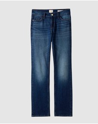 GUESS - 80s Mid Rise Straight Jeans
