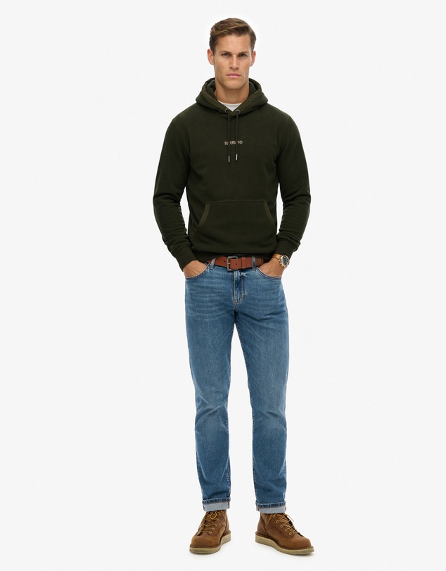 Superdry - Micro Logo Fleece Hoodie