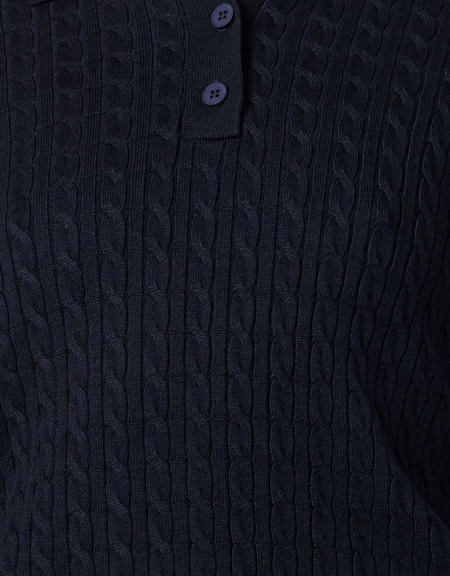 MVN - Arlo Polo Knit Top