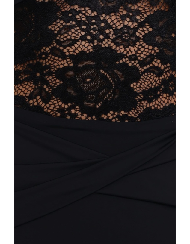 Petal & Pup - Tinashe Lace Midi Dress - Black