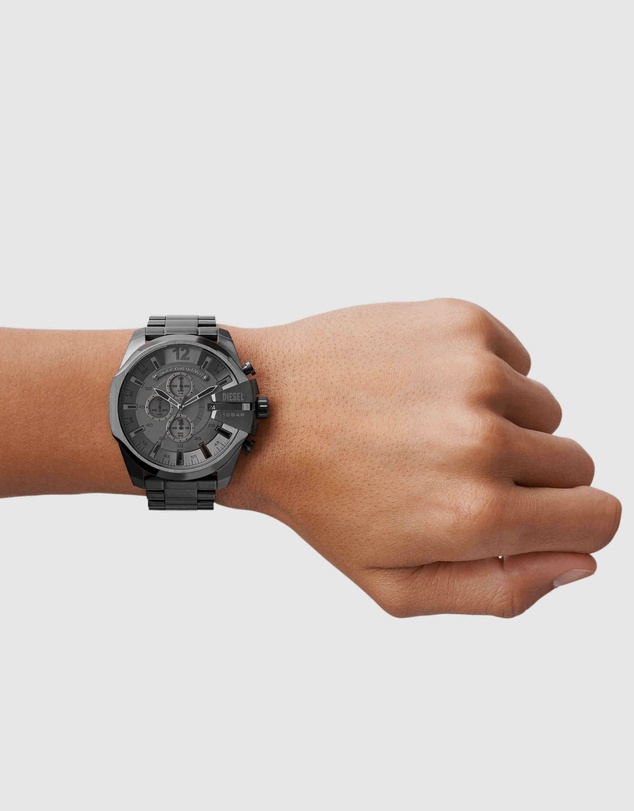 Diesel - Mega Chief Gun-Metal Chronograph Watch