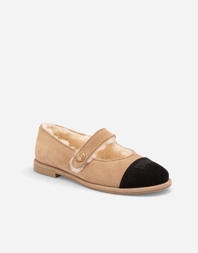 Ozwear Connection Uggs - Ugg Classic Wool Ballet Mary Jane