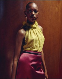 M.N.G - Satin Short Skirt