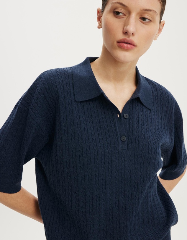 Cotton On - SS Boxy Polo Knit Jumper