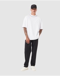 Zanerobe - Stitched Football Trackpant Black