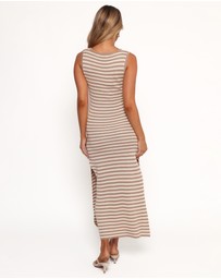 Petal & Pup - Glade Knit Maxi Dress - Oatmeal White