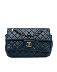 Pre-Loved by Azura Reborn - Pre-Loved CC Quilted Lambskin Double Flap