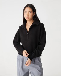 Forcast - Marnie Half Zip Jumper