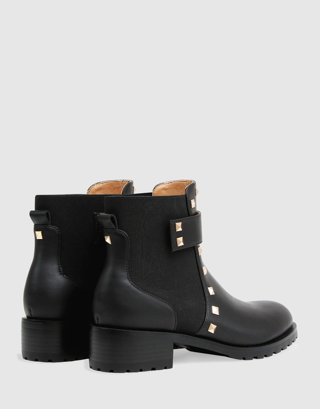 Belle & Bloom - City Lights Leather Ankle Boot