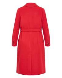 City Chic - Riley Row Belted Coat