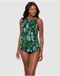 Miraclesuit Swimwear  - Florica Ursula Underwired High Neck Tankini Top