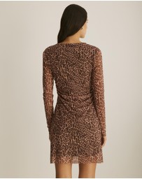& Other Stories - Long Sleeve Printed Mini Dress