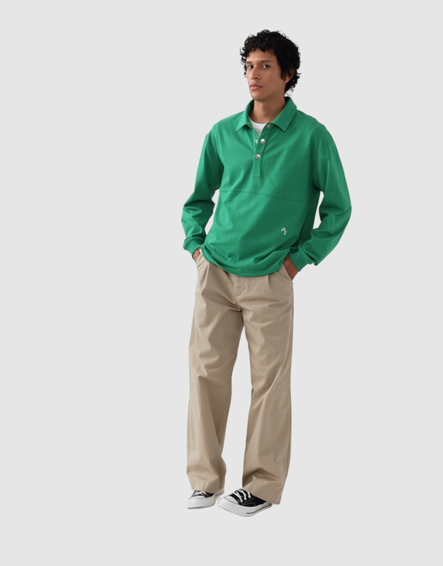 GAP - GAP x Malbon Snap Rugby Top