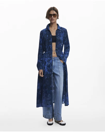 Desigual - Paisley shirt dress