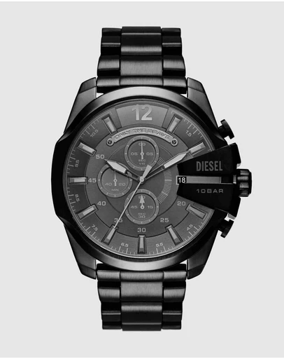 Diesel - Mega Chief Black Chronograph Watch