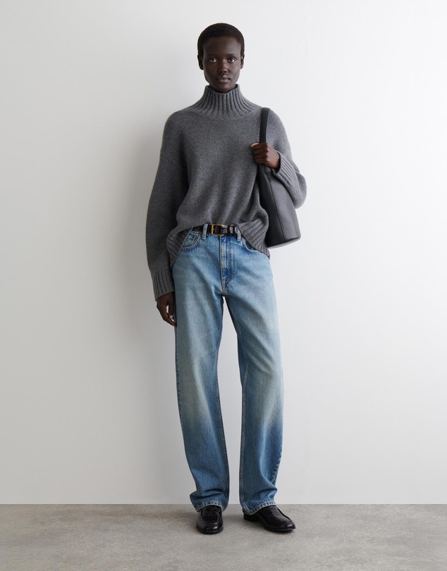 COS - Cashmere Funnel-Neck Jumper