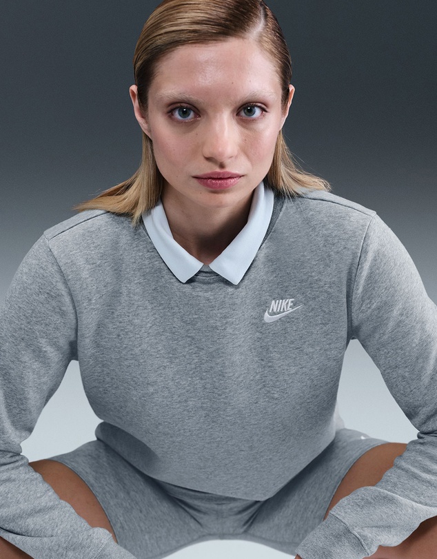 Nike - Sportswear Club Fleece Crew-Neck Sweatshirt