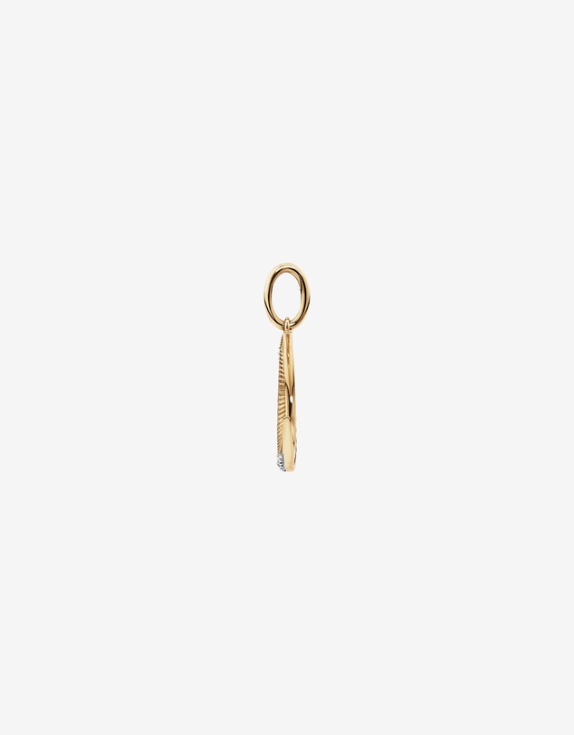 Michael Hill - Diamond Crescent Moon Pendant in 10kt Yellow Gold