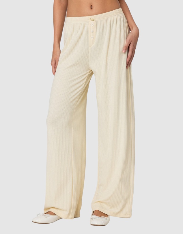 EDIKTED - Lilou Pointelle Pants