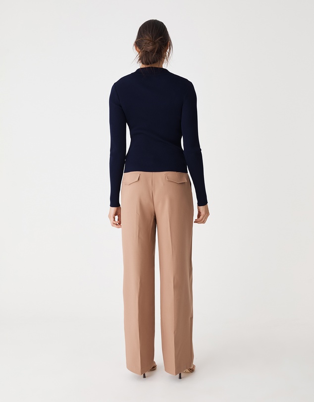 Forcast - Bristol Collared Rib Cardigan