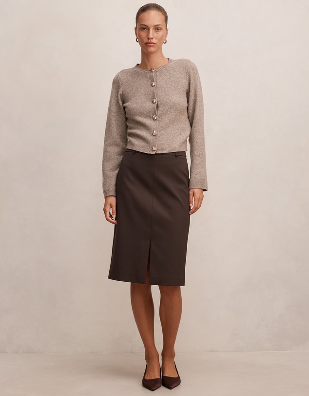 Forever New - Lucy Belted Pencil Skirt