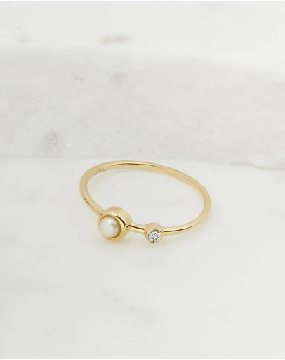 Luna Rae - Solid Gold - Dara Ring