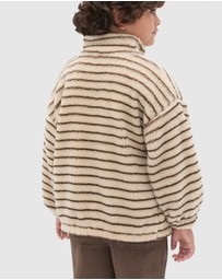 Seed Heritage - Stripe Teddy Jacket