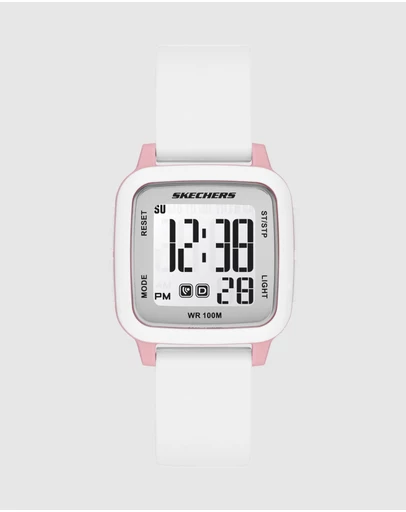 Skechers - Holmby White Digital Watch