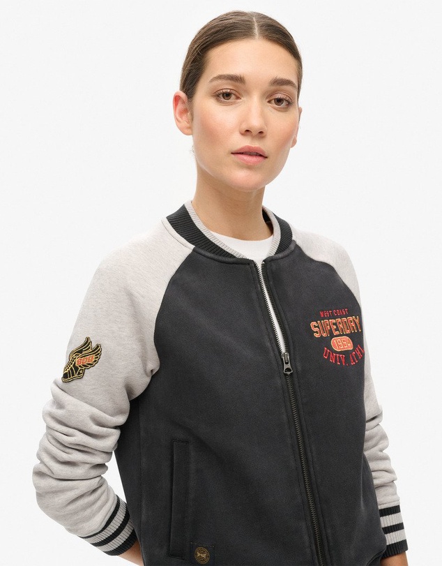 Superdry - College Script Graphic Bomber
