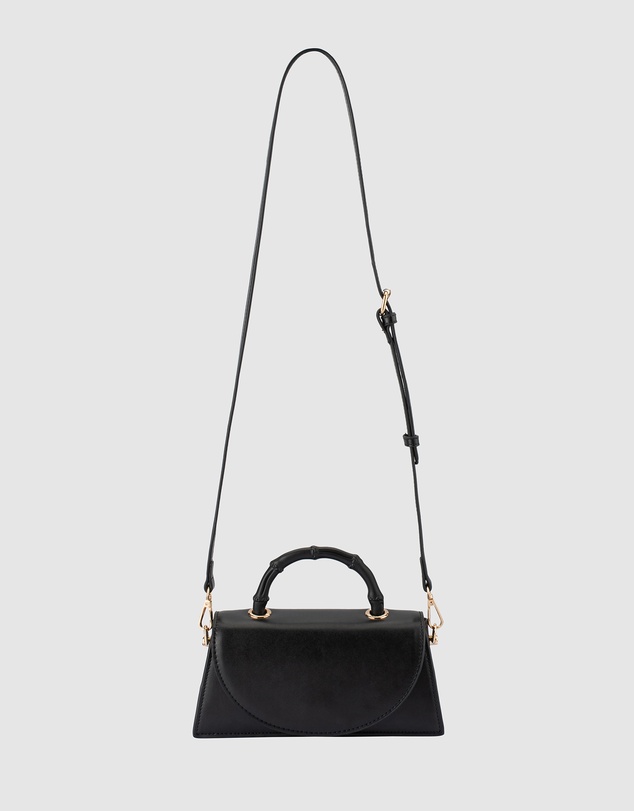 Olga Berg - Phoebe Bamboo Handle Bag