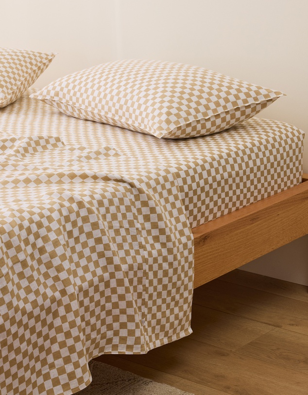 Sheet Society - Eve Linen Print Full Sheet Set