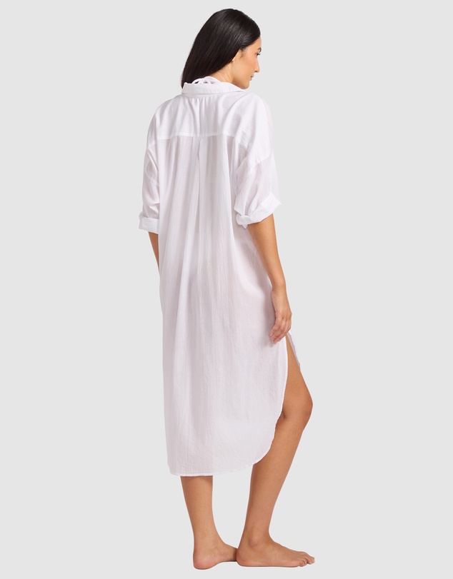 Seafolly - Cotton Voile Shirt Dress
