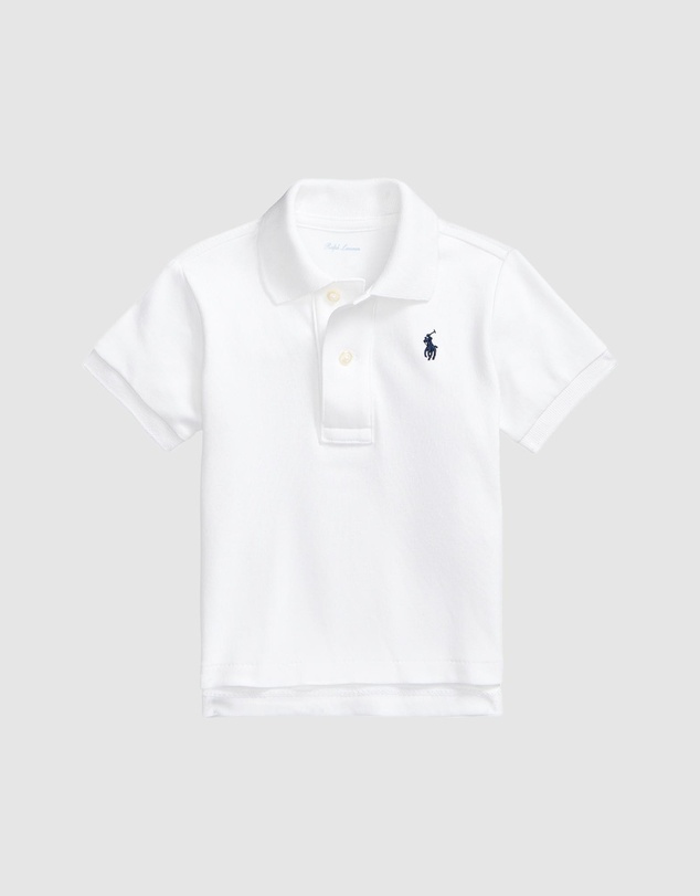 Polo Ralph Lauren - Cotton Mesh Polo Shirt - Baby