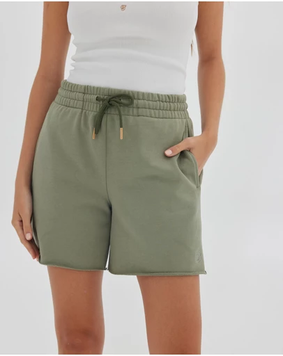 Toast Society - Jersey Raw Hem Short