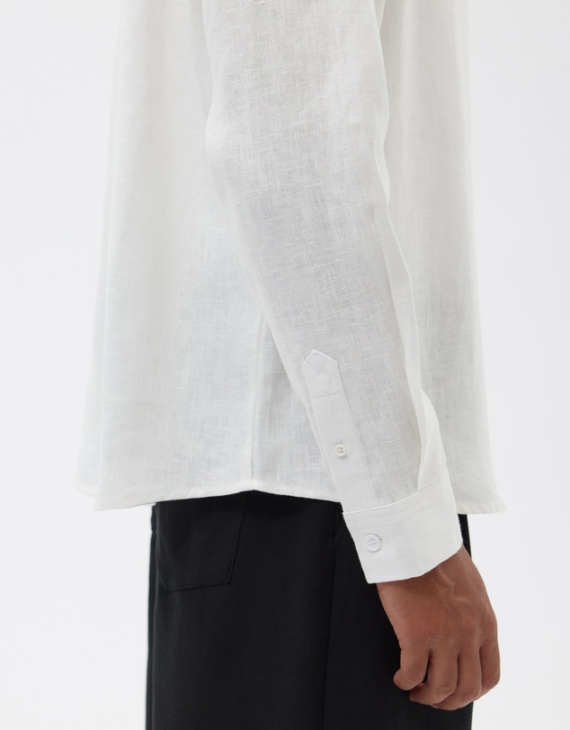 AERE - Euro Resort Linen LS Shirt