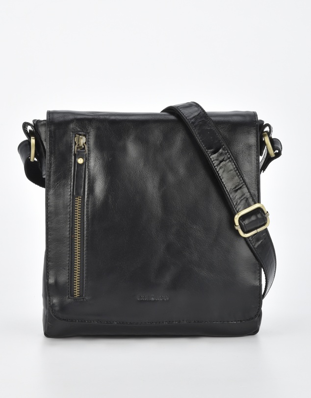 Cobb & Co - Richmond Jr. RFID Leather Satchel