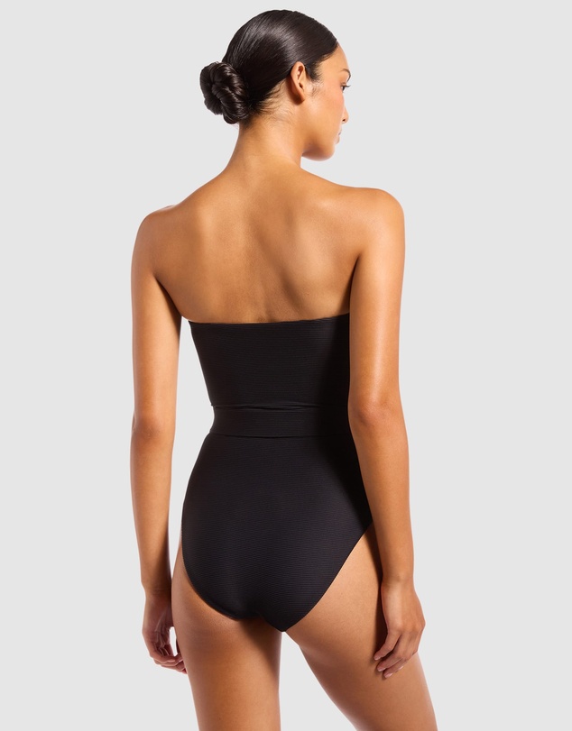 JETS - Jetset Lines Belted Bandeau One Piece