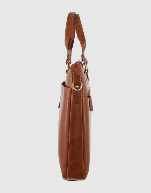 Pierre Cardin - Leather Laptop Briefcase
