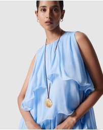 & Other Stories - Sleeveless Frill Mini Dress