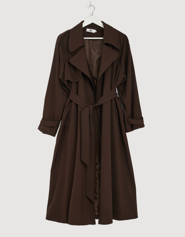 Revibe - Repaired Calli Karise Relaxed Trench Coat - AU 10