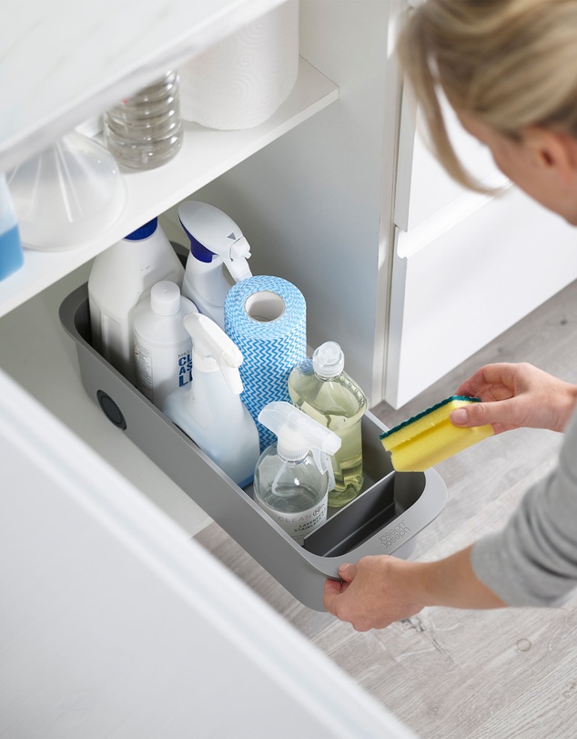 Joseph Joseph - CupboardStore™ Easy-access Storage Caddy (Grey)
