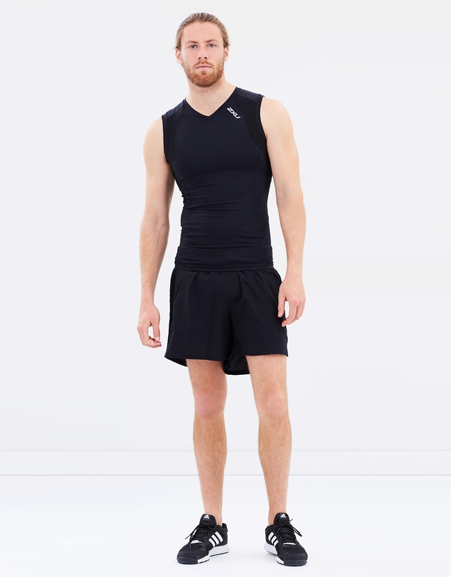 2XU - Men's Compression Sleeveless Top