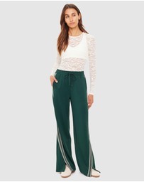 The Upside - Lyon Rosa LS Top