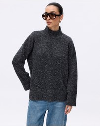 Minima Esenciales - Rae Merino Wool Silk Blend Jumper