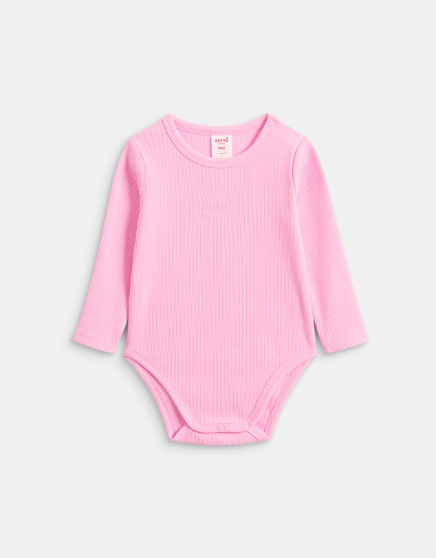 Seed Heritage - Core Logo Rib Bodysuit