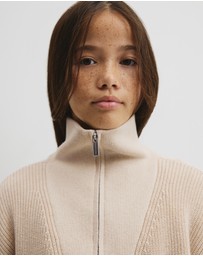 Country Road - Teen Half Zip Rib Knit