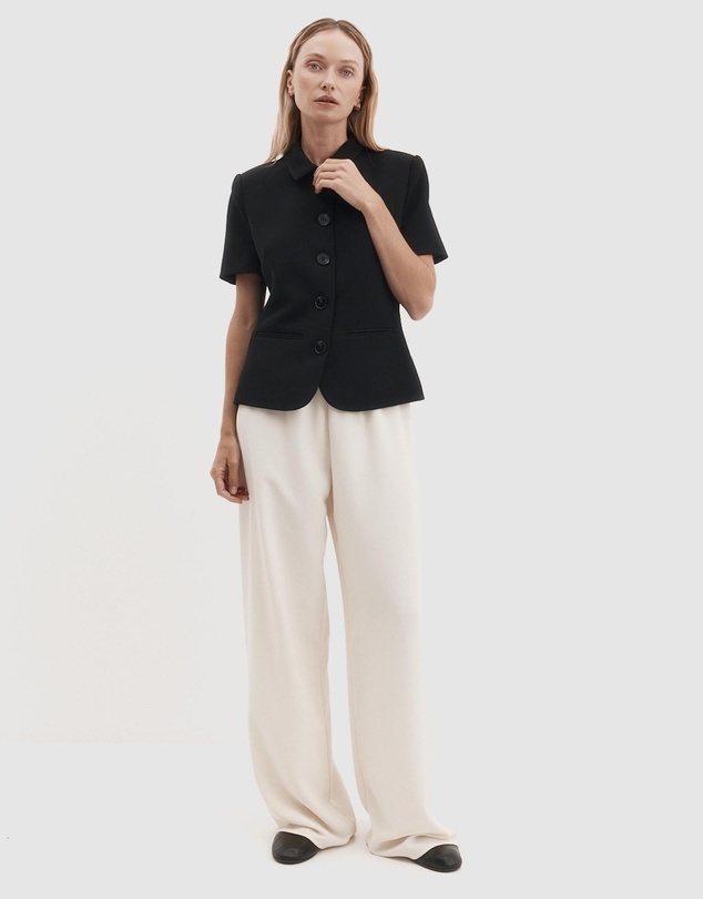 Harris Tapper - Short Sleeve Bardot Blazer