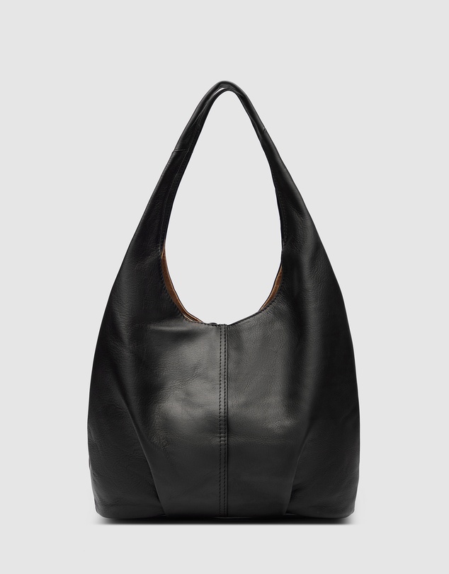 Florence - Catalina Black Hobo Bag