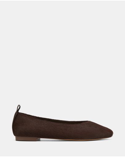 Chocolate Hair-on Leather